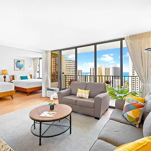 Stunning Ocean View 1br - Free Parking! Apartment Honolulu